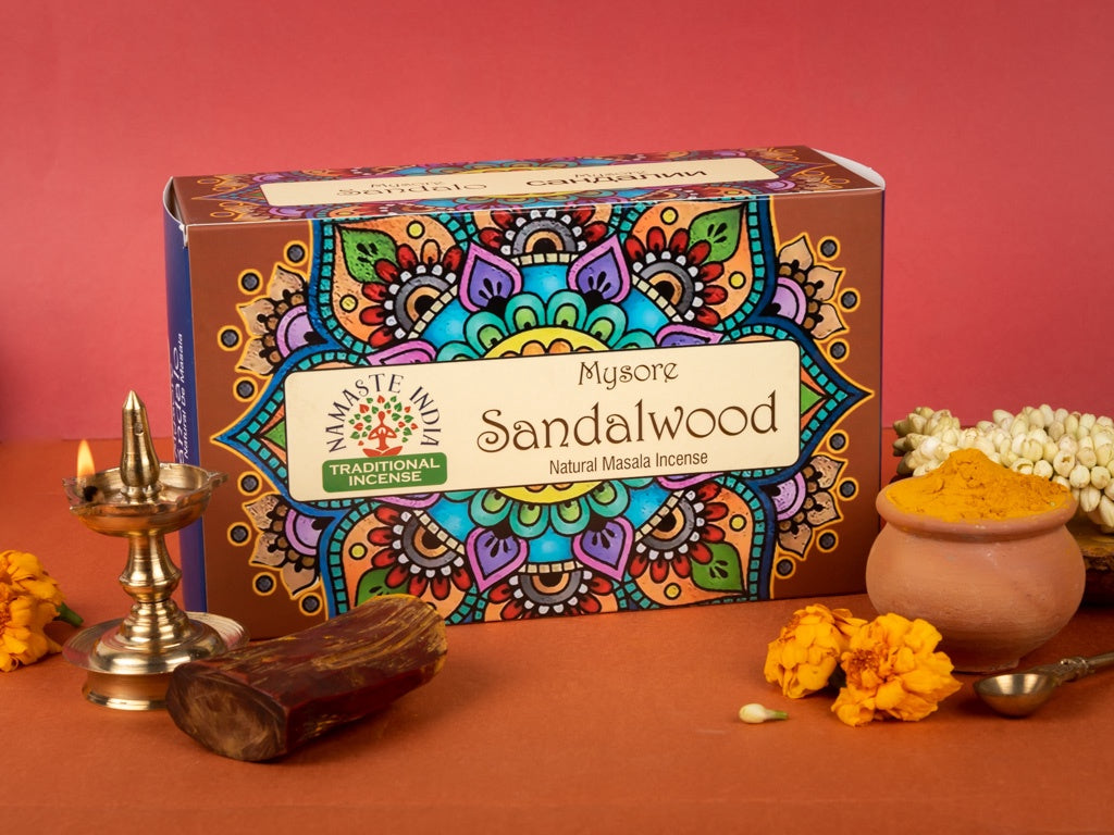 Namaste Sandalwood Traditional Masala Wierook