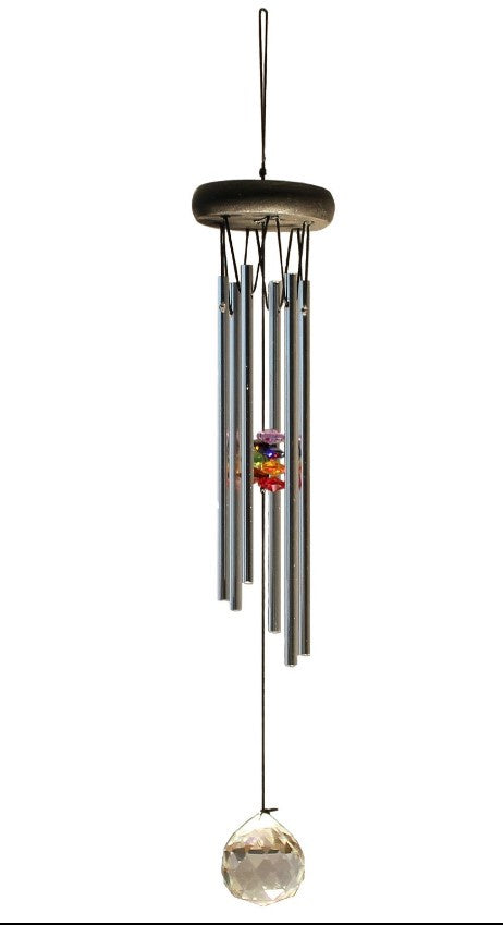 Windgong chakra met kristal 46CM
