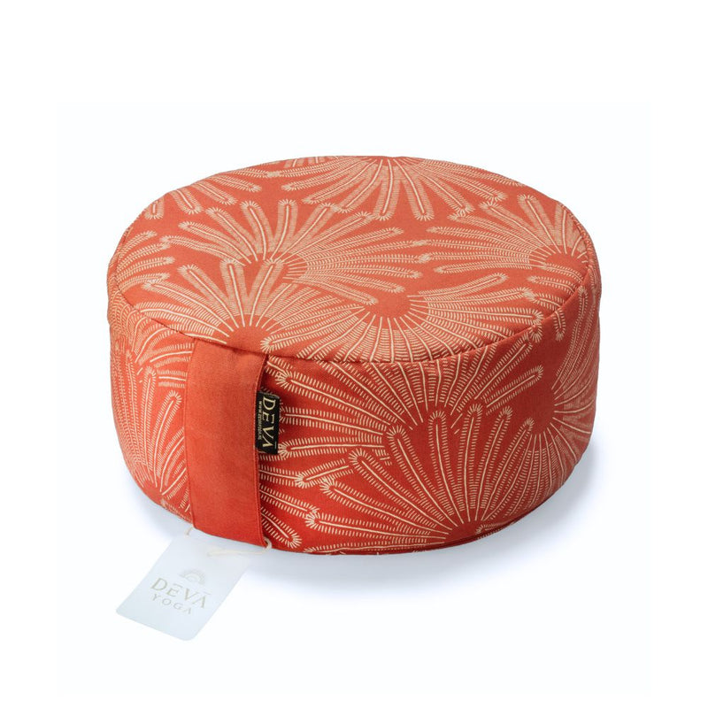 Deva Yoga - Meditatiekussen bio katoen - African Red