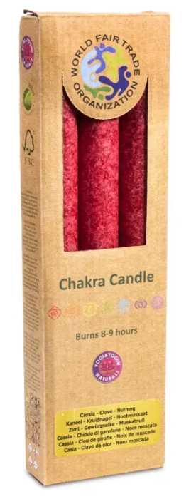 Diner geurkaars 1e chakra Muladhara