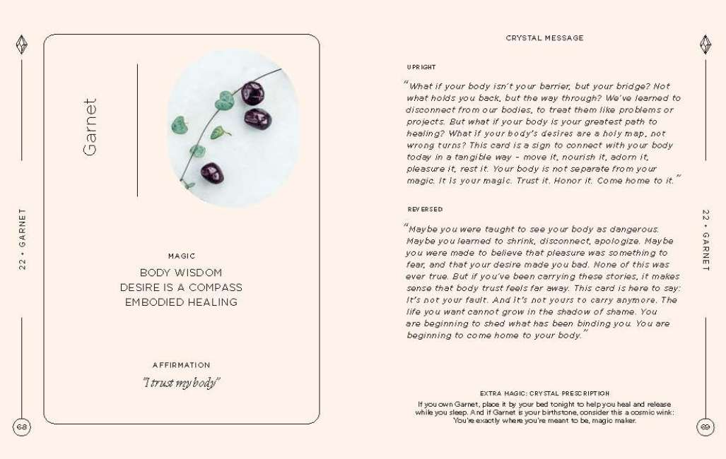 Crystals The Oracle Deck