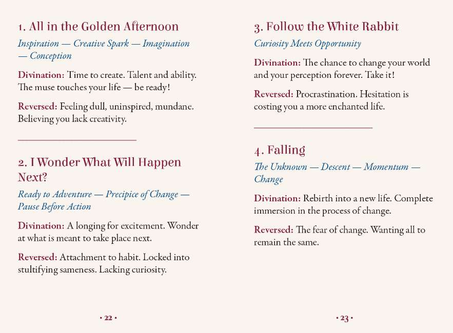 ALICE: The wonderland oracle – Pocket