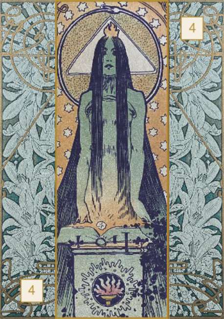 Alfons Maria Mucha Oracle Cards