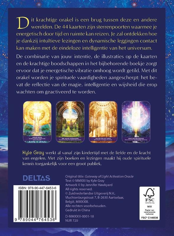 De poorten naar het licht - Boek en orakelkaarten