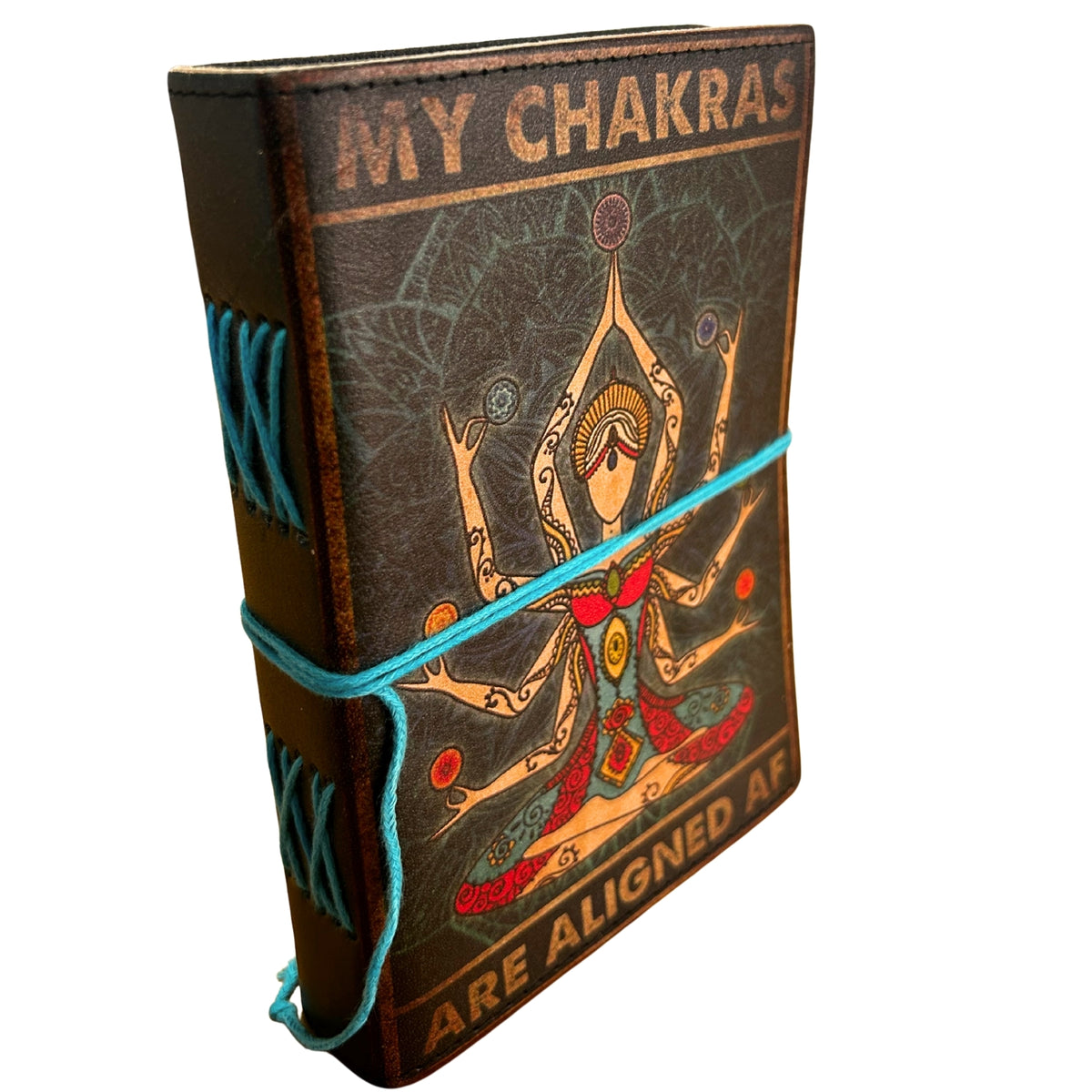 Lederen Notebook My Chakras