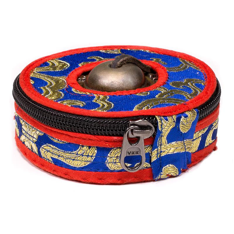 Hoesje voor Tingsha's blauw/rood Small