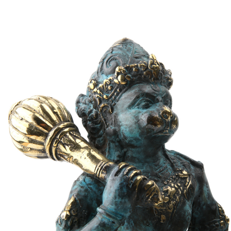 Hanuman met Gada Messing