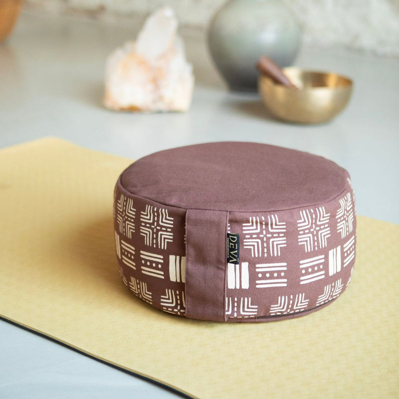 Deva Yoga - Meditatiekussen bio katoen - Sienna Tribe