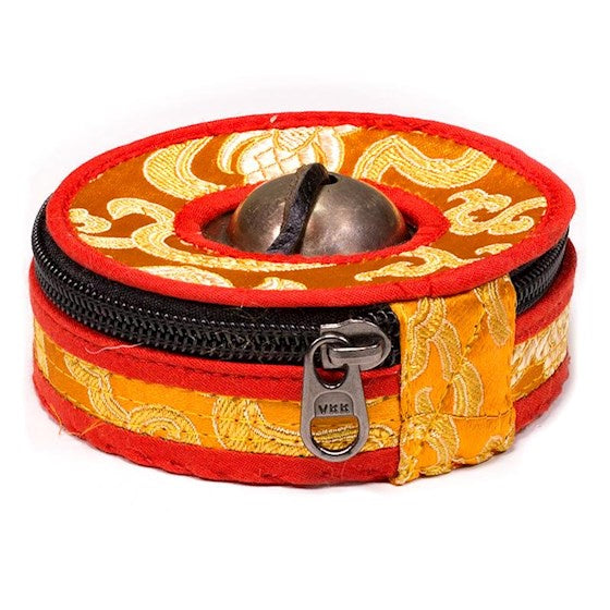 Hoesje voor Tingsha's oranje/rood Small