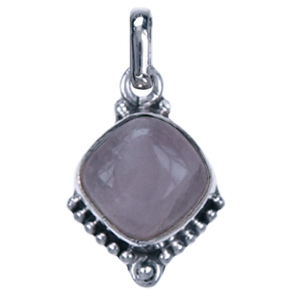 Zilveren sieraden set Rozenkwarts