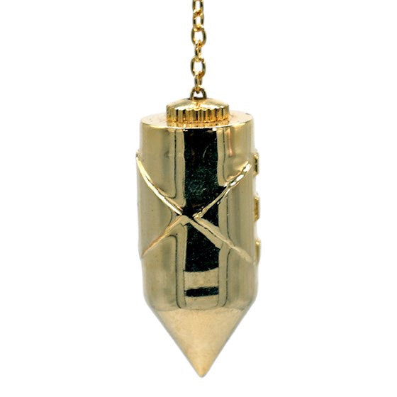 Atlantis pendel messing verguld - 46 g; 4 cm