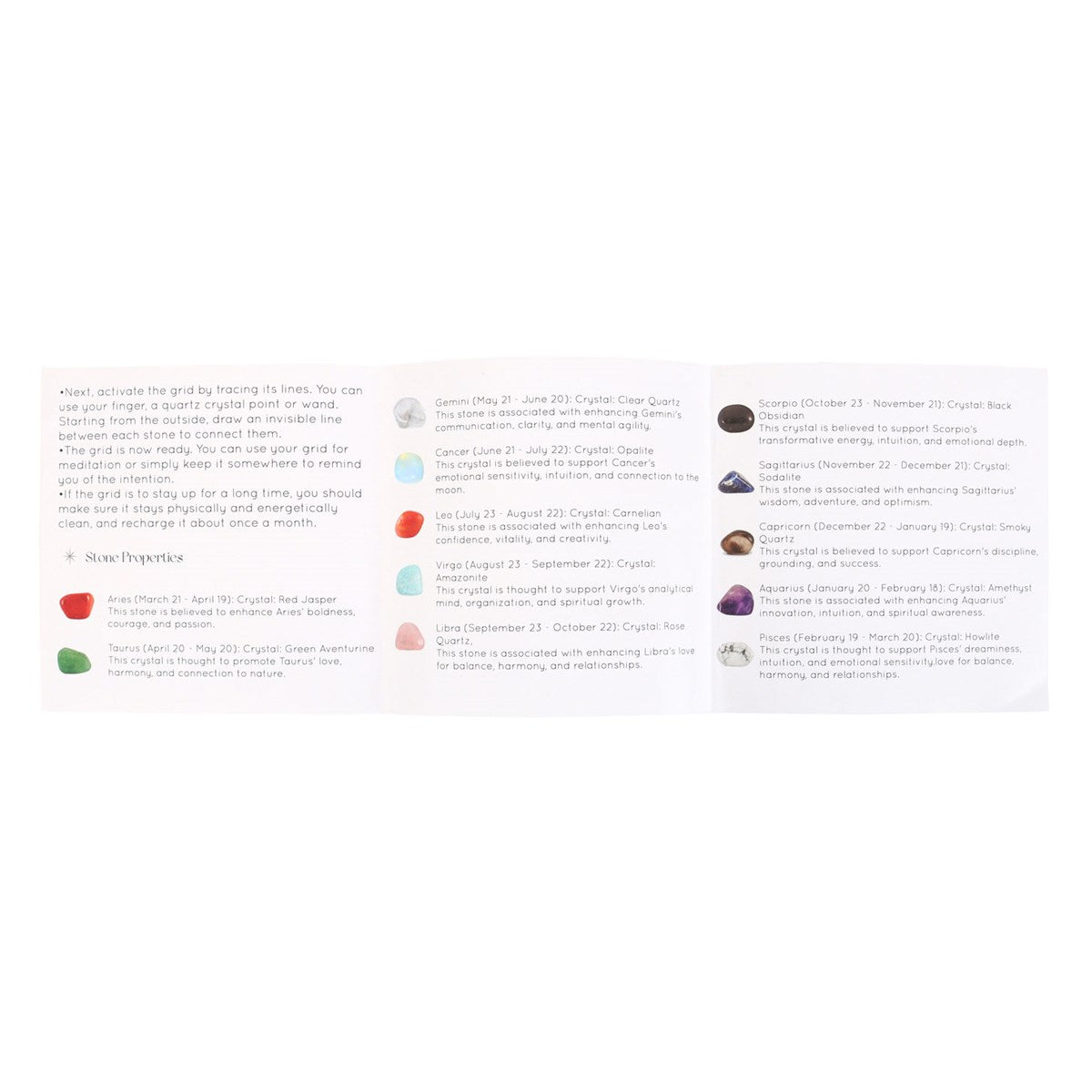 Astrologie wiel kristallen grid