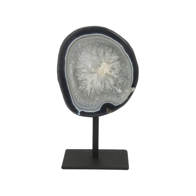 Agaat Geode op standaard - 10