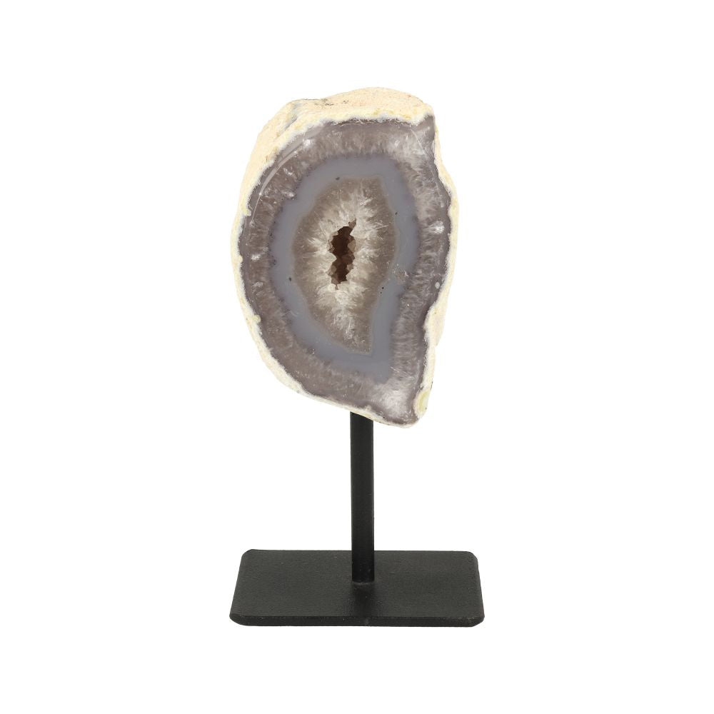 Agaat Geode op standaard - 2