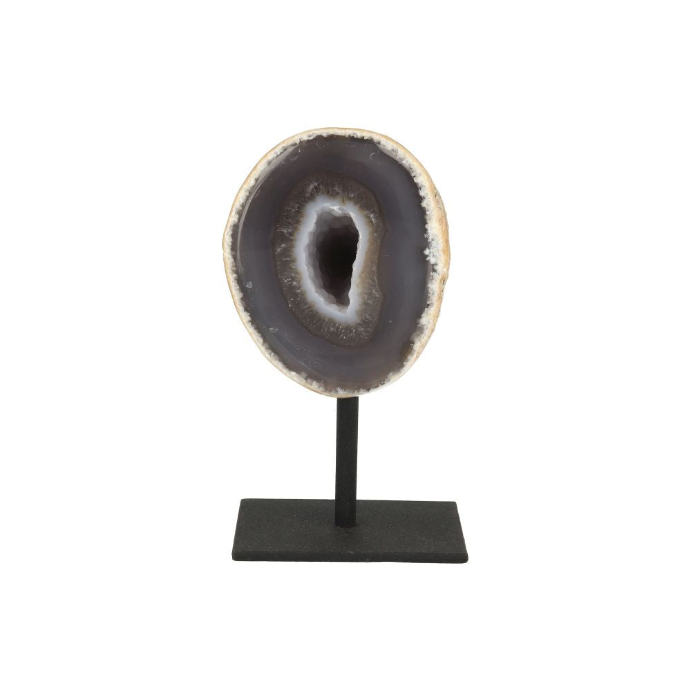 Agaat Geode op standaard - 5