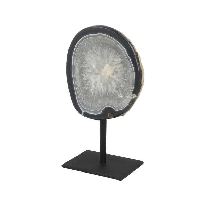 Agaat Geode op standaard - 10