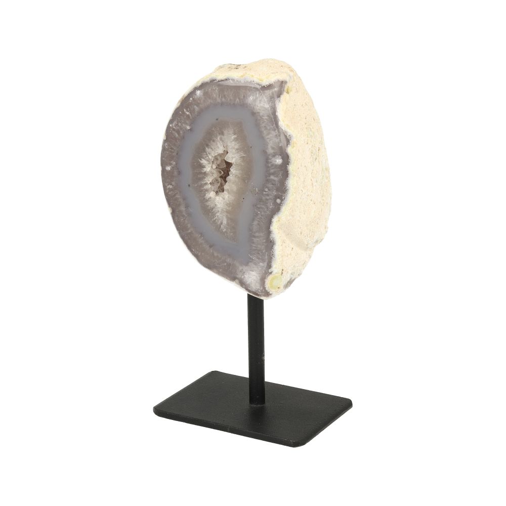 Agaat Geode op standaard - 2