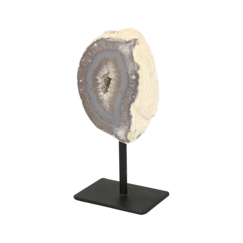 Agaat Geode op standaard - 2