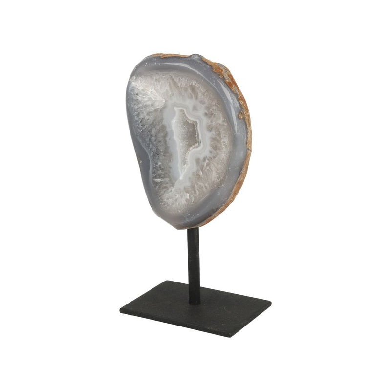 Agaat Geode op standaard - 7