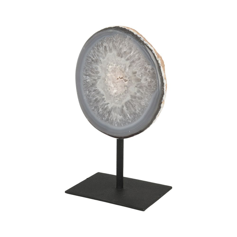 Agaat Geode op standaard - 9