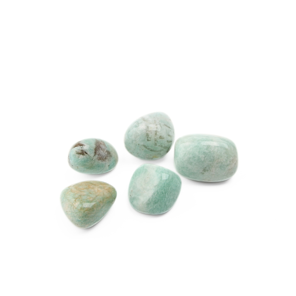 Amazoniet trommelsteen