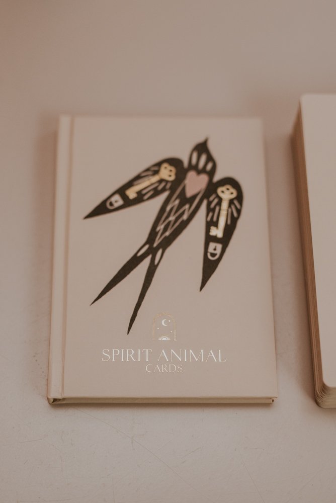 Boek & carddeck: Spirit animal cards