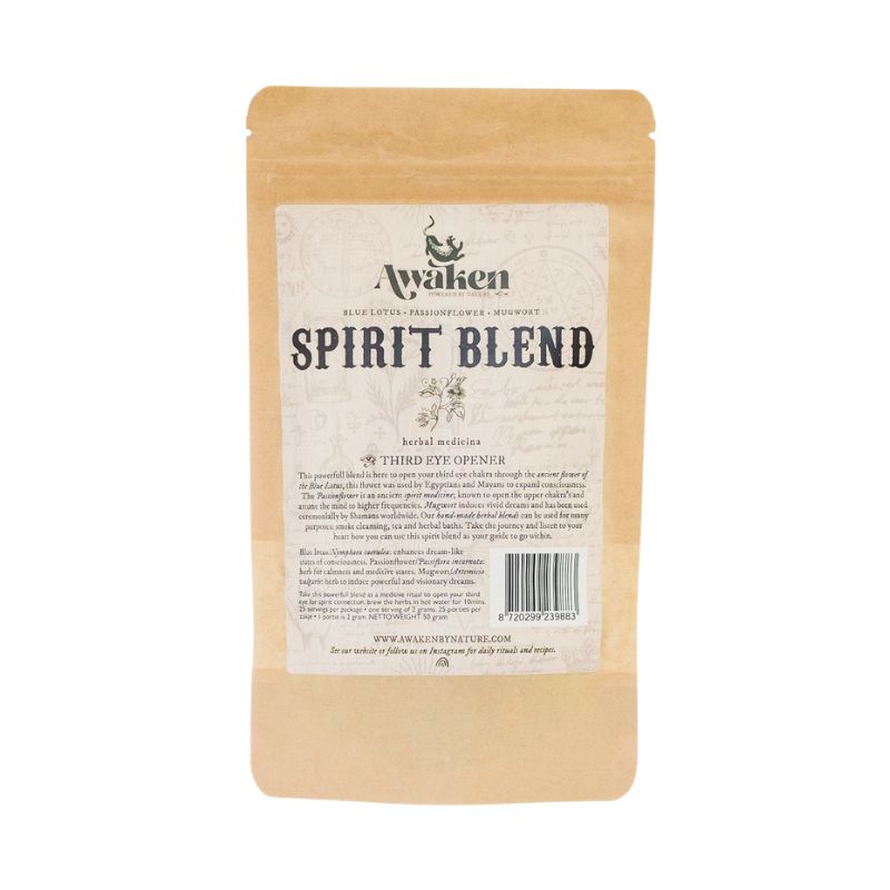 Spirit Blend – Blauwe Lotus, Passiebloem en Bijvoet