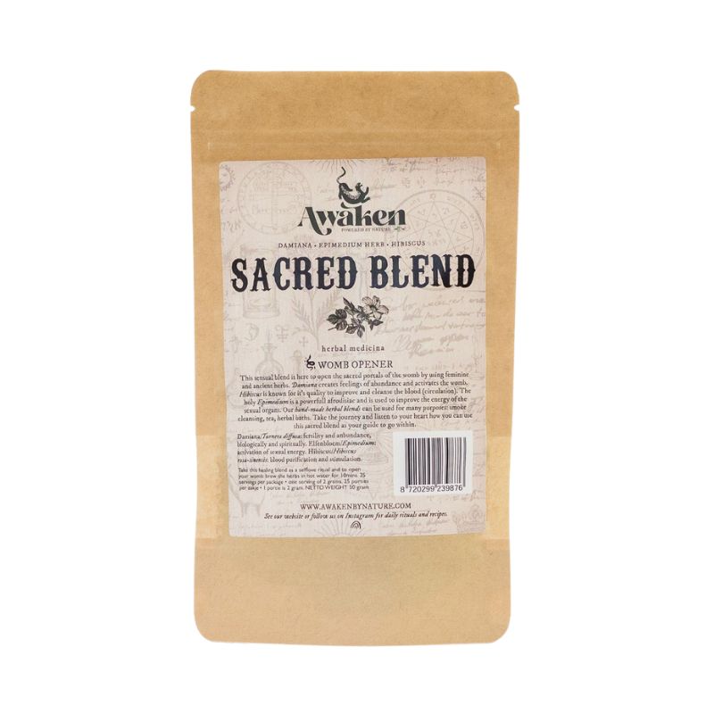 Sacred Blend – Elfenbloem, Hibiscus en Damiana