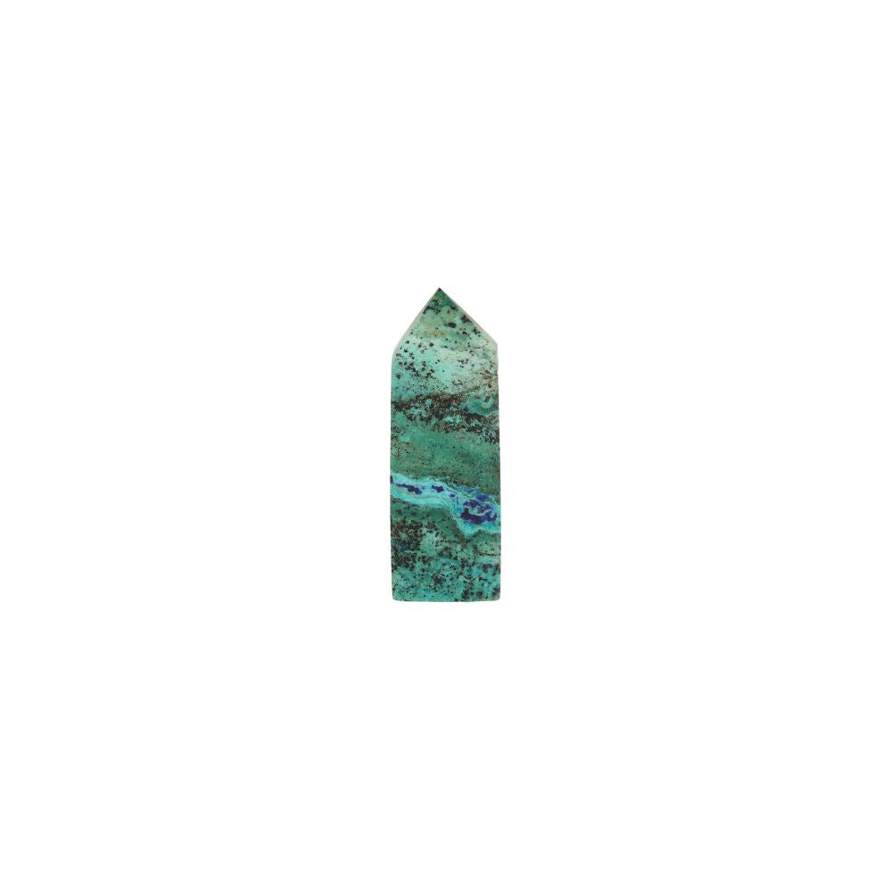 Chrysocolla Obelisk Klein - 2