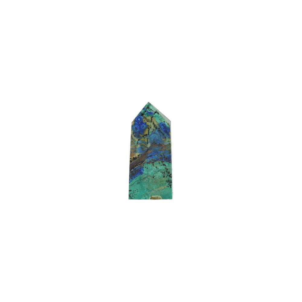 Chrysocolla Obelisk Klein - 3
