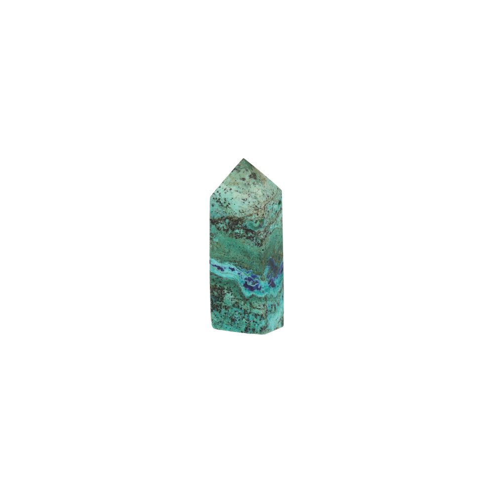 Chrysocolla Obelisk Klein - 2