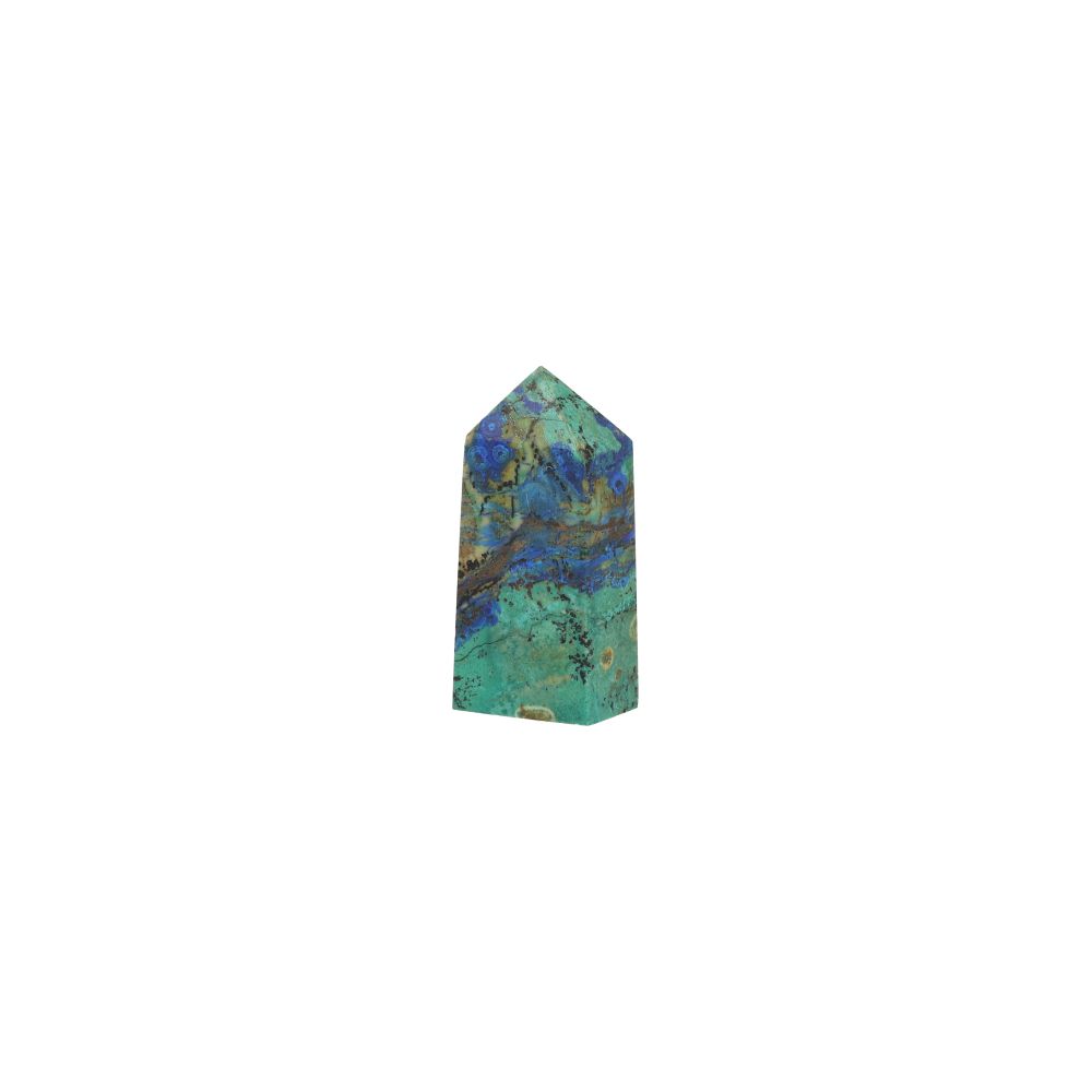 Chrysocolla Obelisk Klein - 3