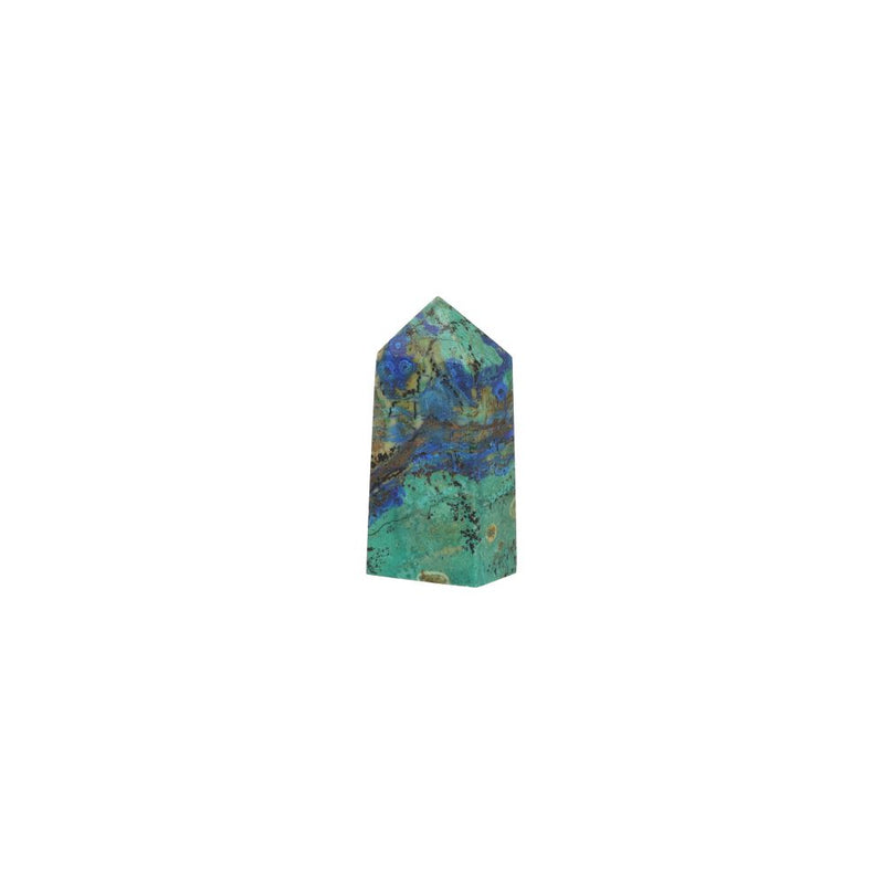 Chrysocolla Obelisk Klein - 3