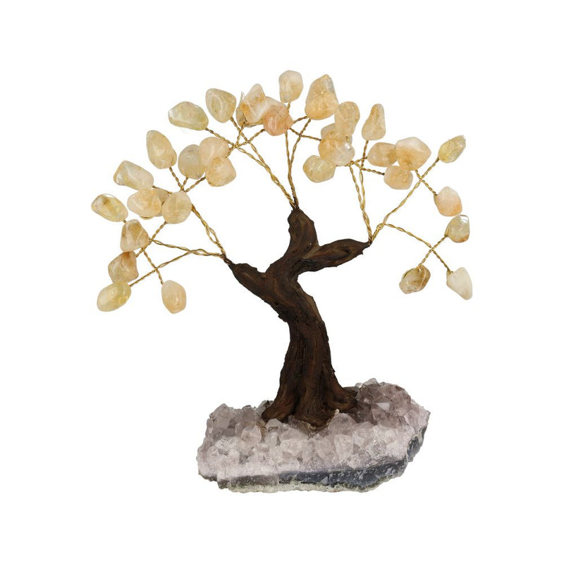 Gebrande Amethist Edelsteenboom Middel - 1