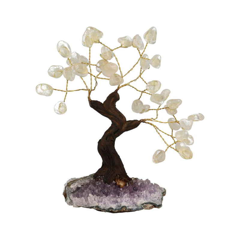 Gebrande Amethist Edelsteenboom Middel - 2