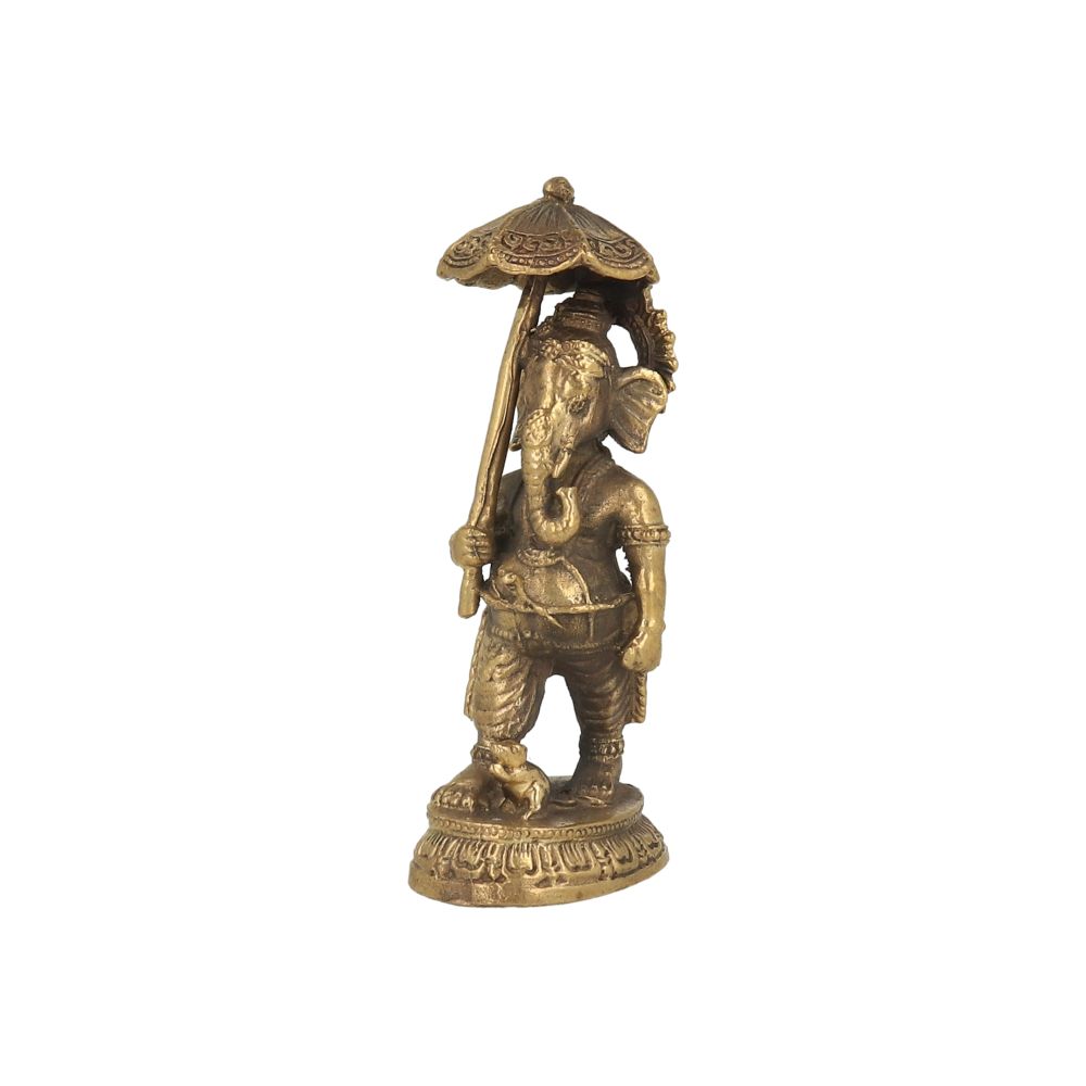 Ganesha met parasol 6cm
