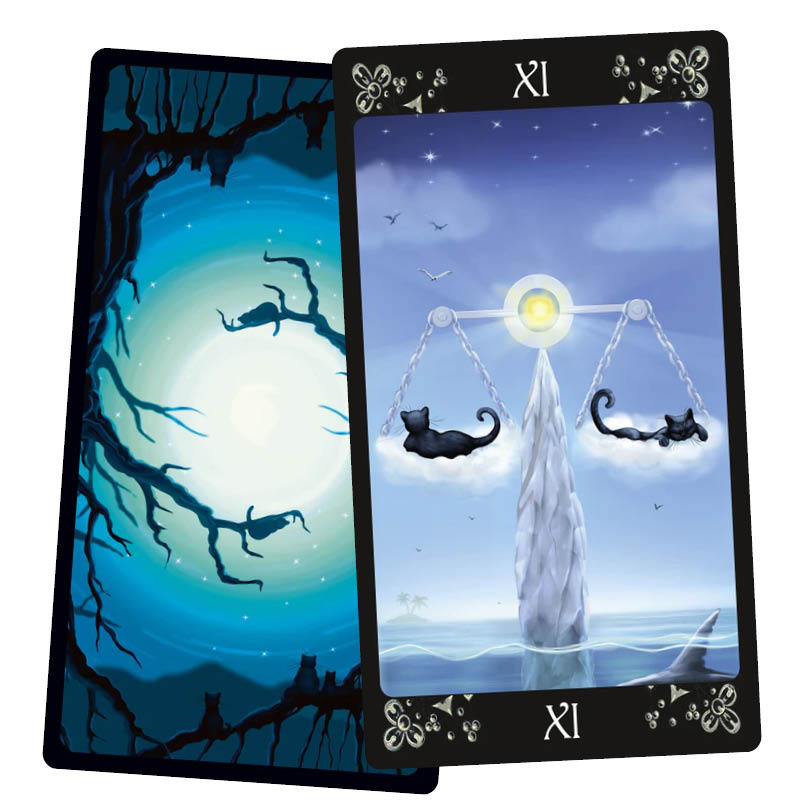 Black cats tarot