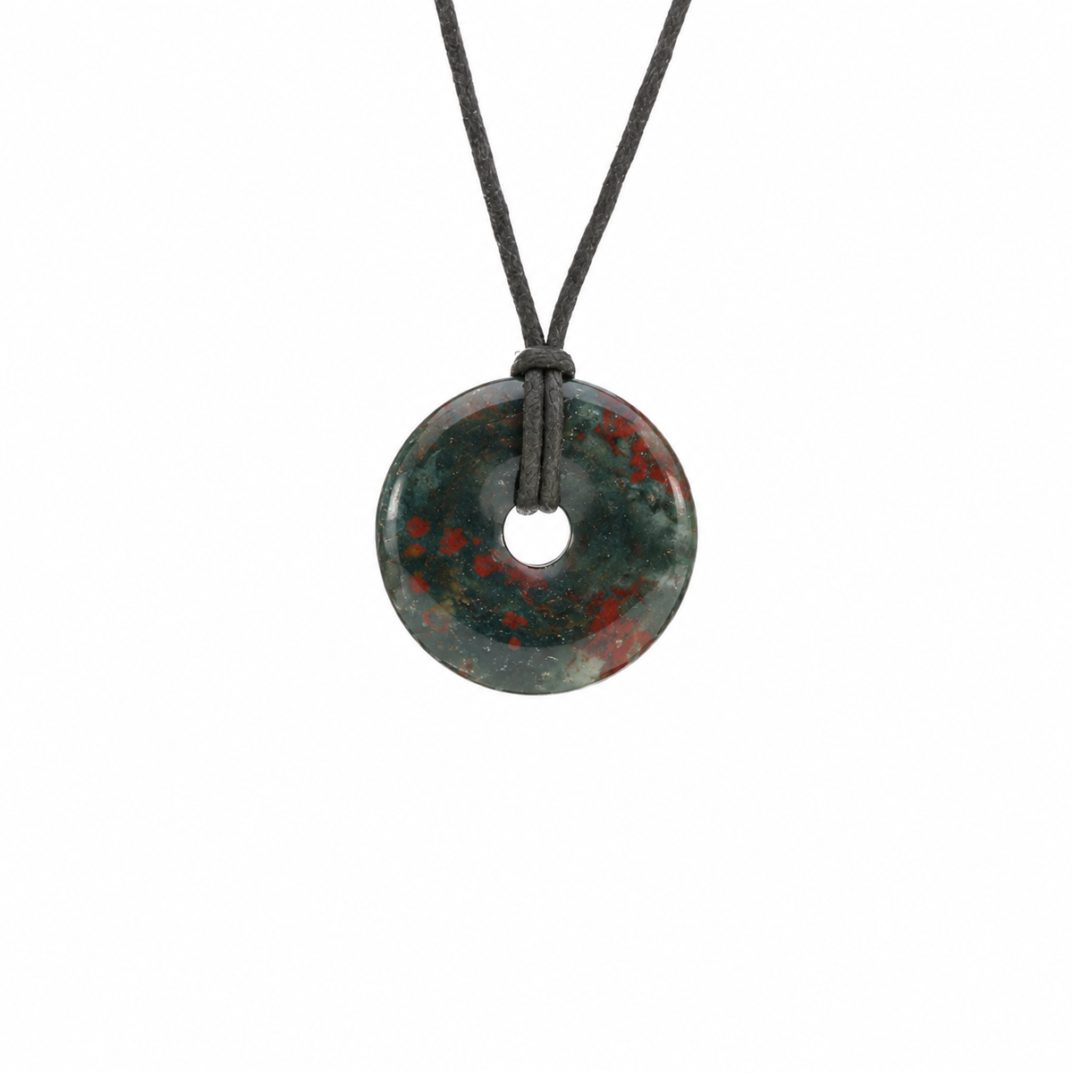 Bloodstone Donut Hanger 3cm