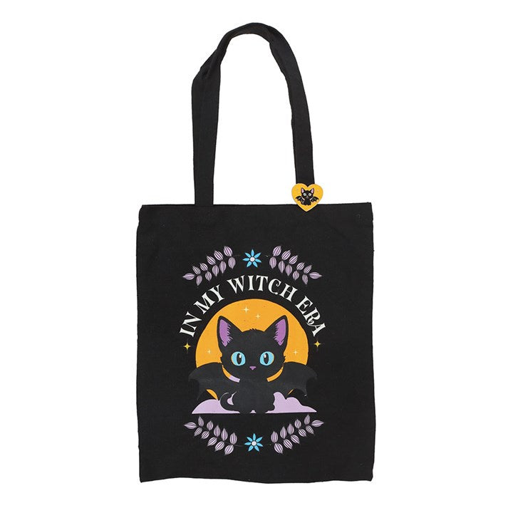 Tote Bag In My Witch Era Bat Cat