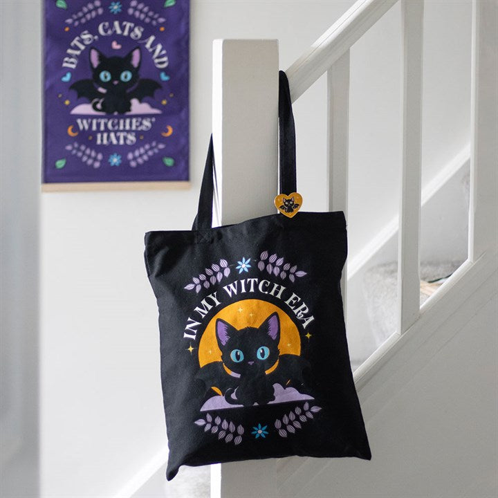 Tote Bag In My Witch Era Bat Cat