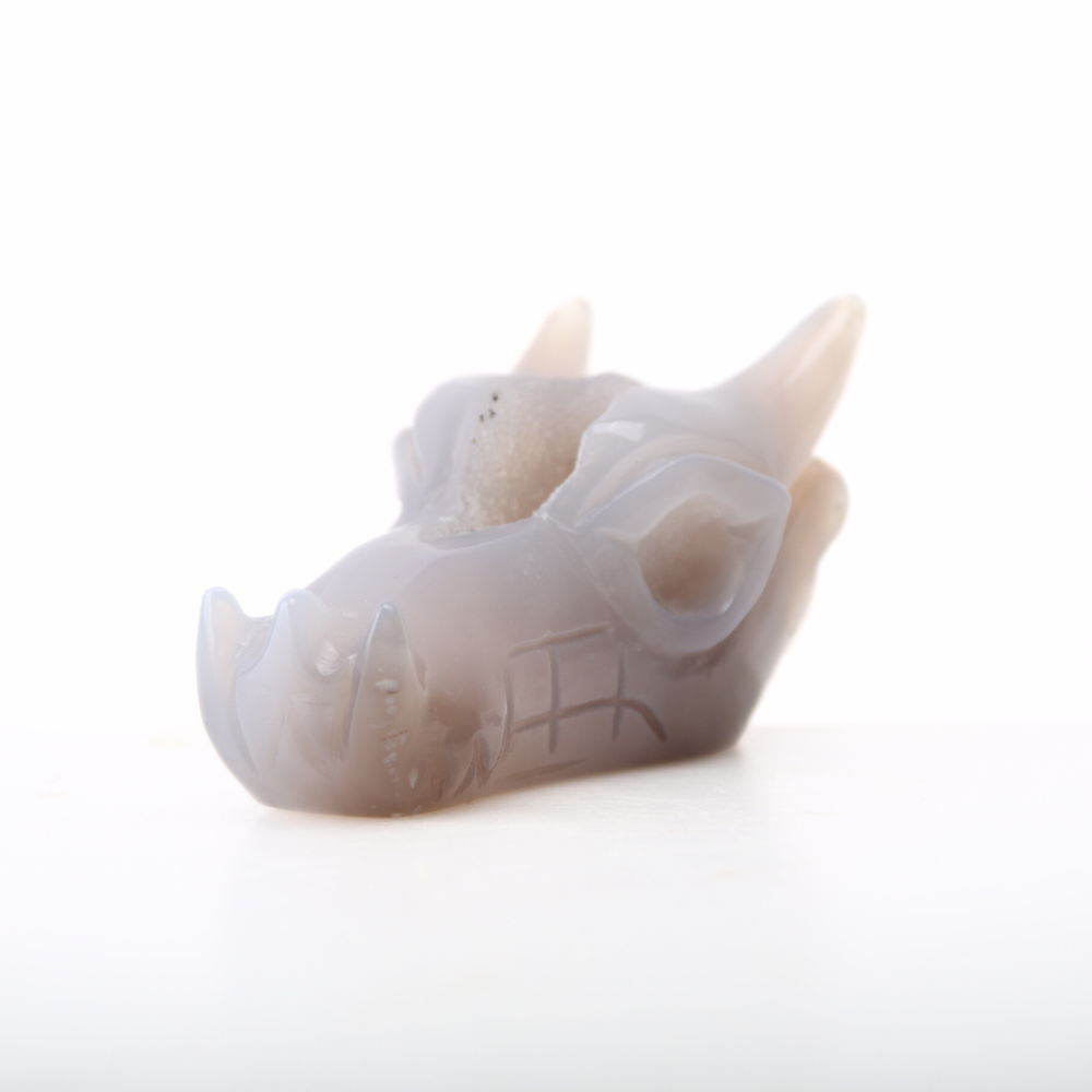 Chalcedoon Dragon Skull - 1