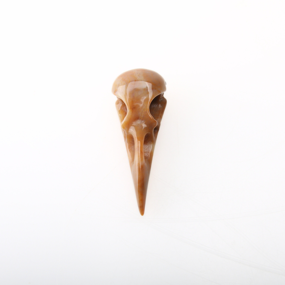 Chalcedoon Jaspis – Universiet Raven Skull