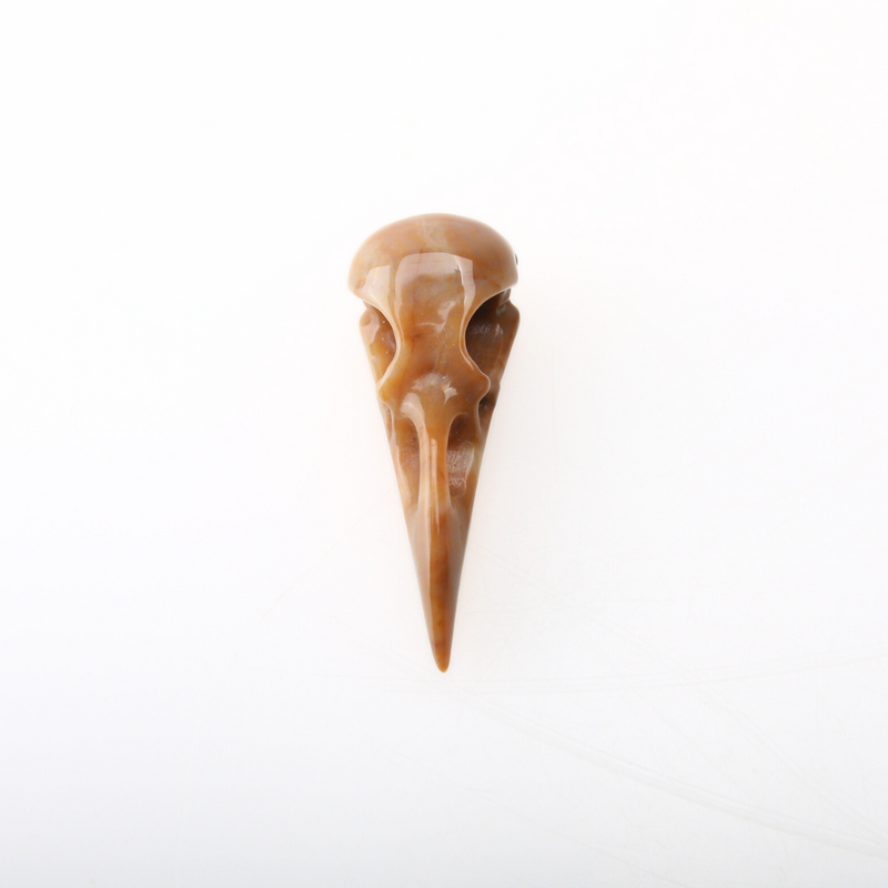 Chalcedoon Jaspis – Universiet Raven Skull