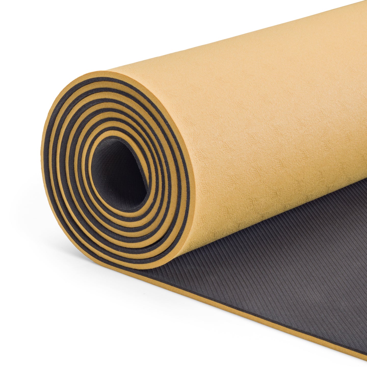 Deva Yoga - Yogamat  Premium Eco TPE/Rubber - Dark Yellow