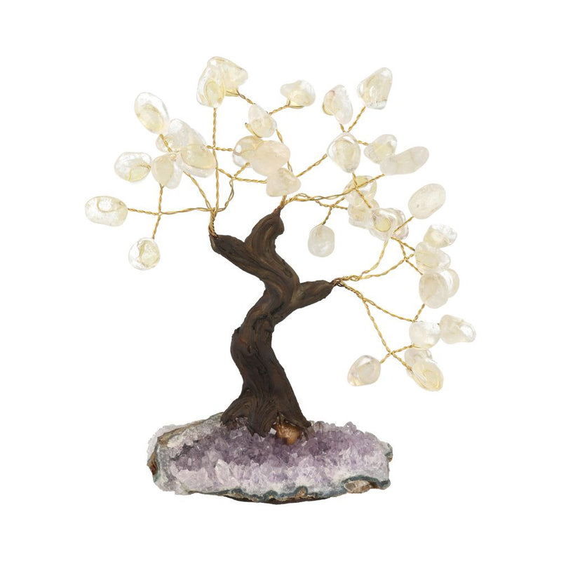 Gebrande Amethist Edelsteenboom Middel - 3