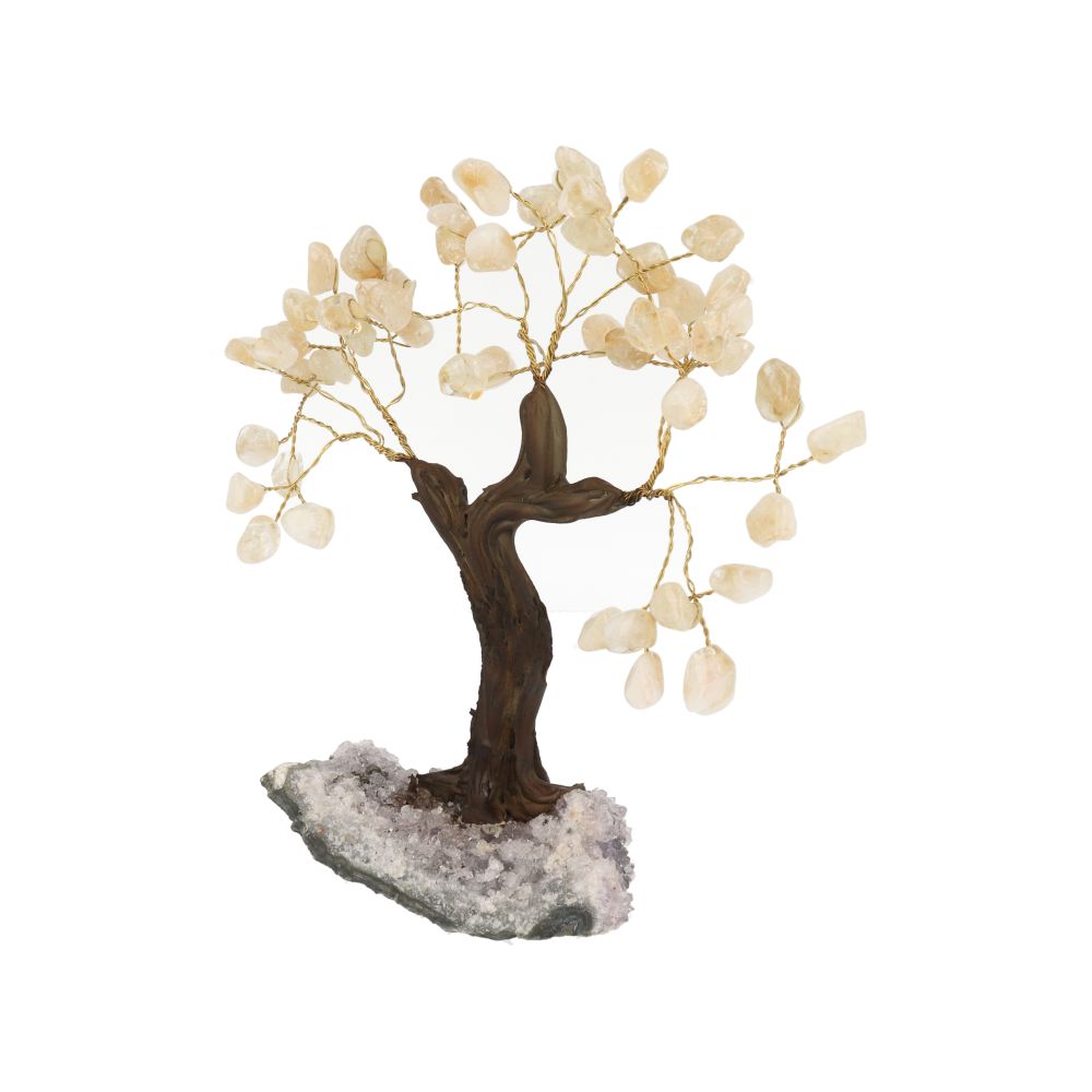 Gebrande Amethist Edelsteenboom Groot - 1