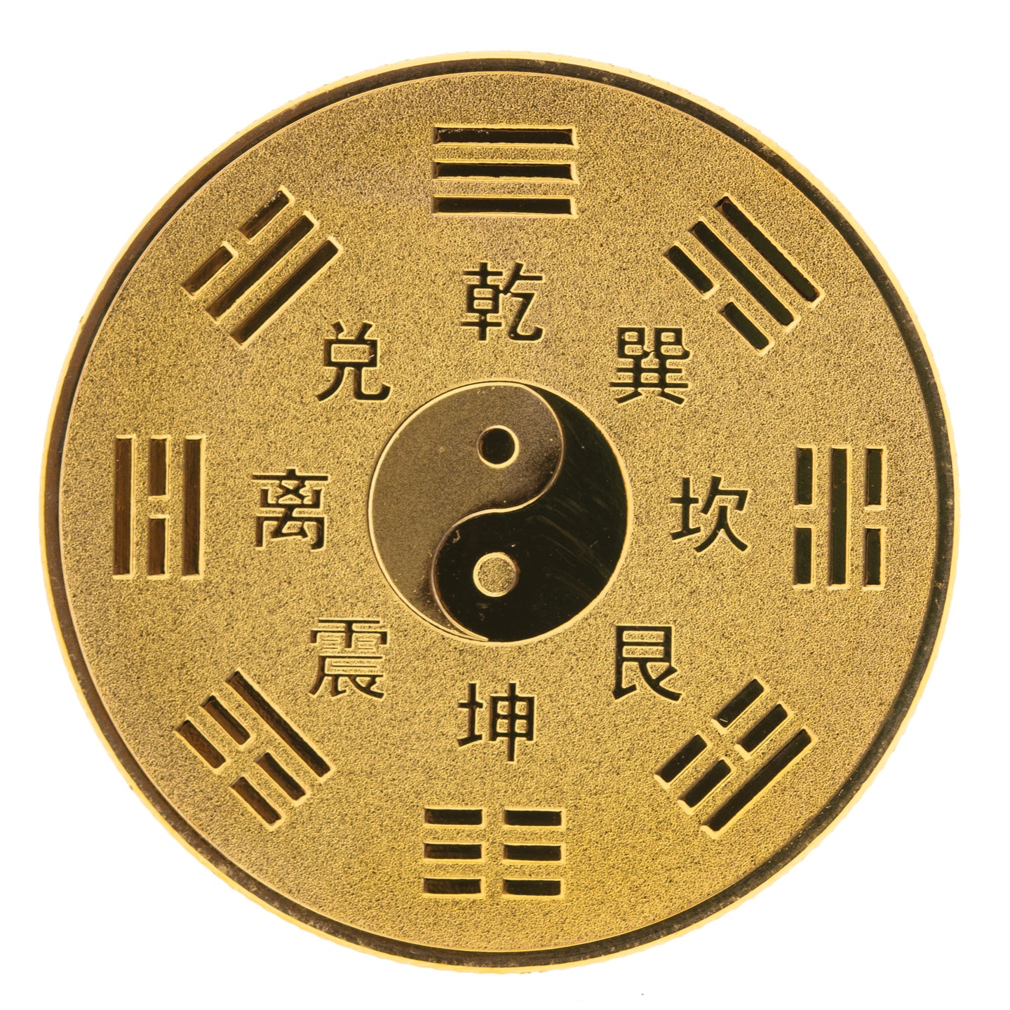 Geluksmunt draak/feniks 40mm