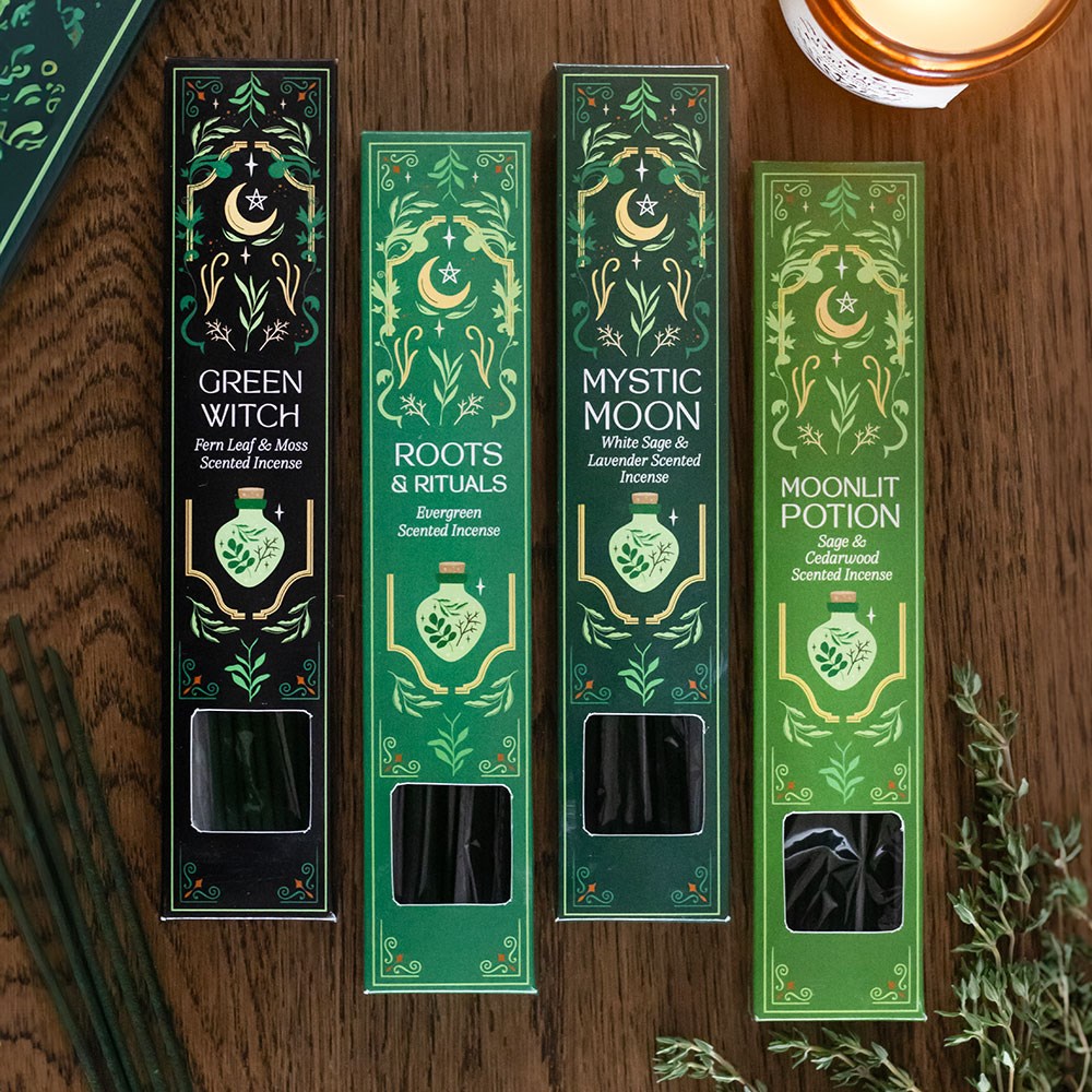 Wierook cadeauset Green Witch