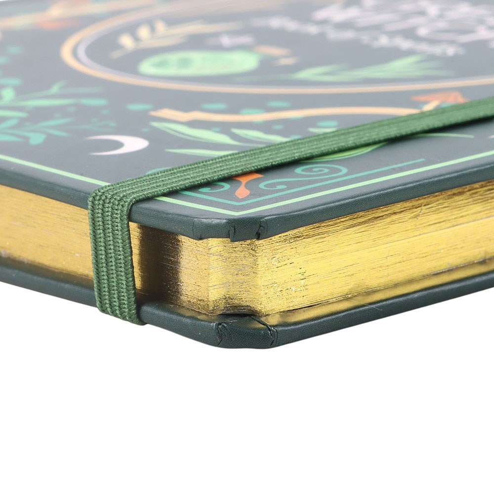 Green Witch Notebook A5