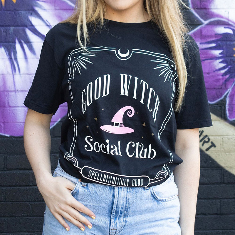 T-shirt  Pink Good Witch Social Club
